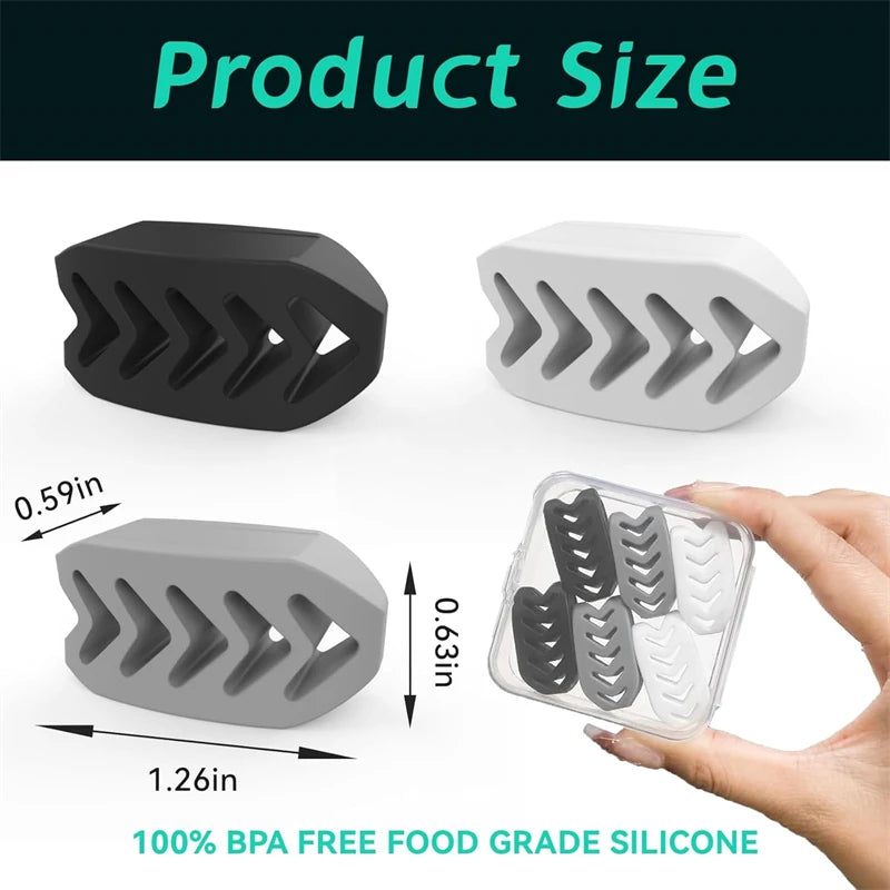 Silicone Jaw Line Exerciser Facial Toner Chew Ball Neck Muscle Trainer Fitness Jawline Chewer Chin And Cheek Exercise Tool